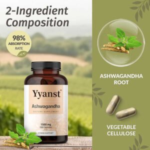 Vegan Ashwagandha Root Capsules